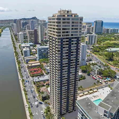 Hawaiian Monarch Penthouse 104 By Hawaii Ocean Club Apartment Honolulu Exterior photo